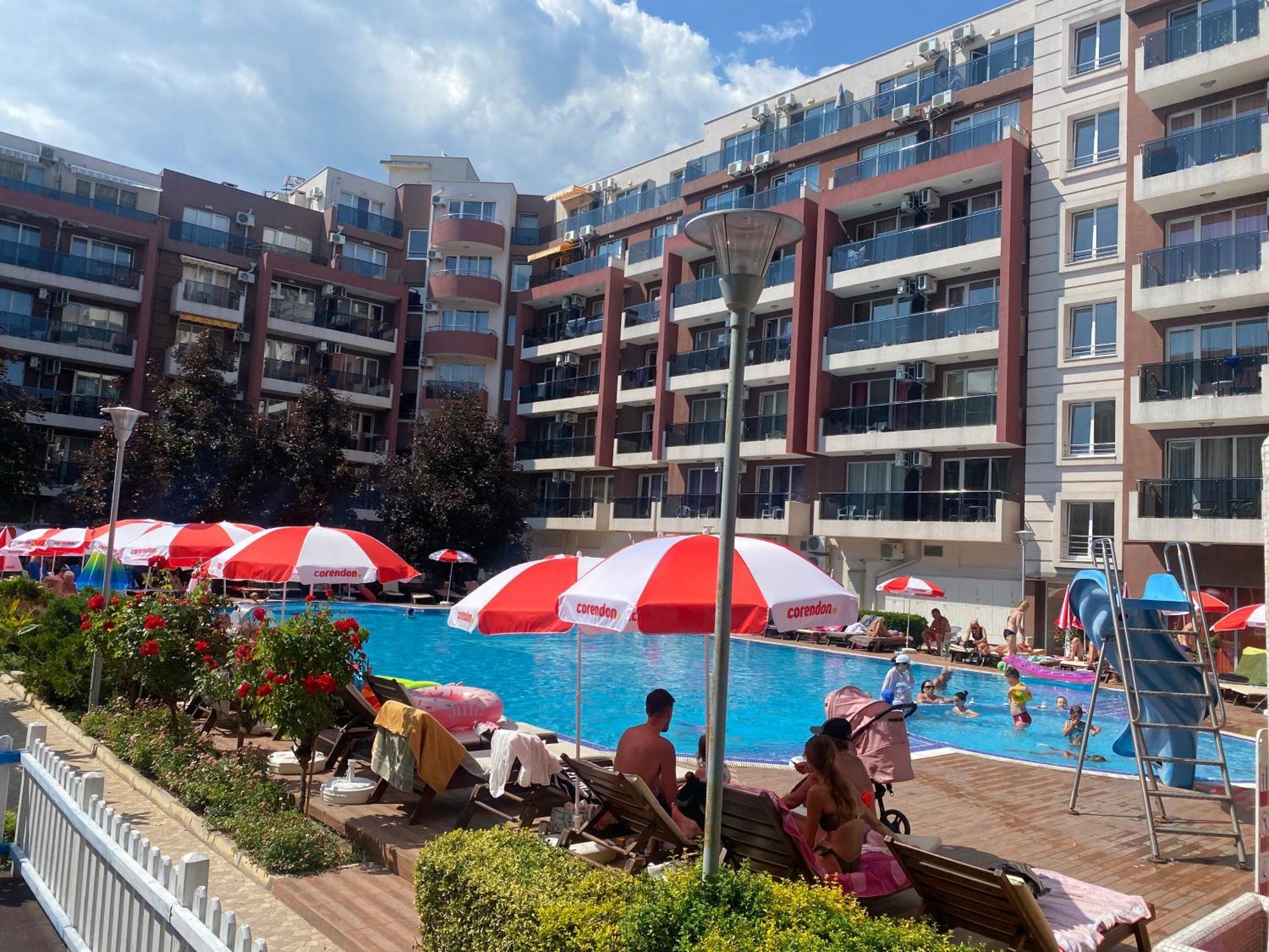 Admiral Plaza C 53 Private Cozy Studio Slăntjev Brjag Exteriör bild